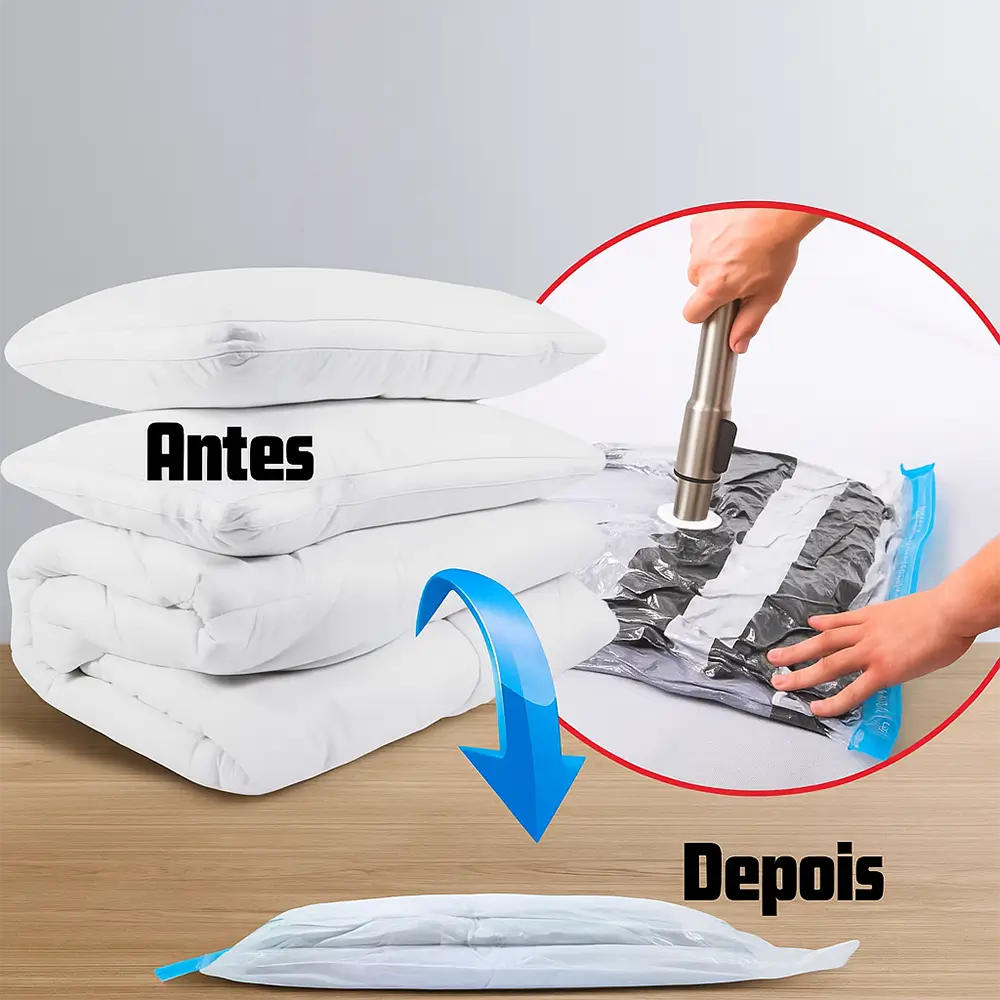 Kit 5 Sacos para Compressão a Vácuo ZeroAir
