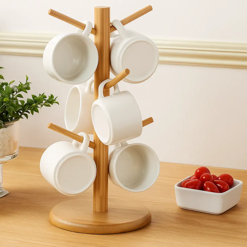 Suporte Organizador de Xícaras CleanCoffee