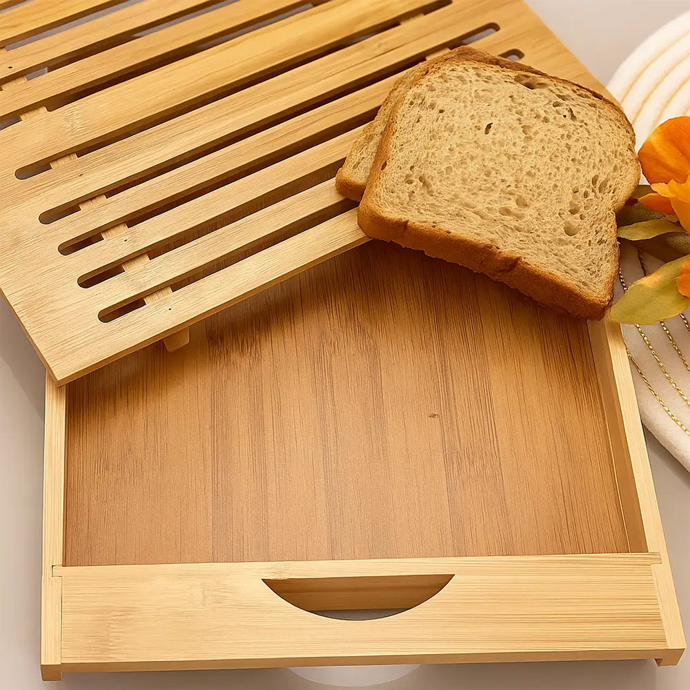 Tábua de Bambu PremiumStyle – Migalheira Antifúngico