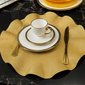 Jogo de Xícaras Douratta 90ml com Pires – 12 Peças de Porcelana