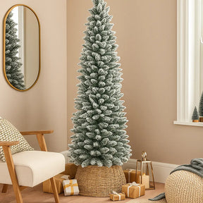 Árvore de Natal Slim Premium Nevada – 1,80 Metros com 350 Galhos