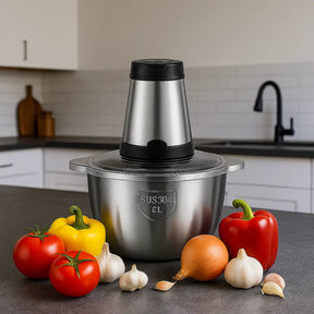 Processador e Triturador Elétrico TurboMix